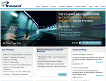 Tablet Screenshot of dynegent.com